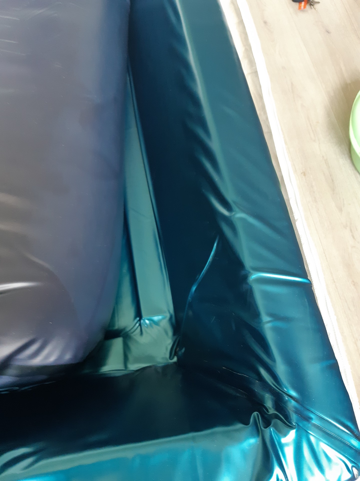 Waterbed gemaakt